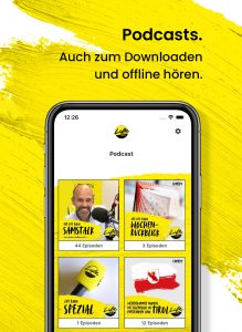 HP Bild App_Podcasts