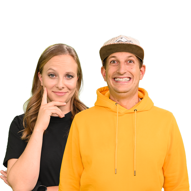 Sebastian Kaufmann und Lea Singer