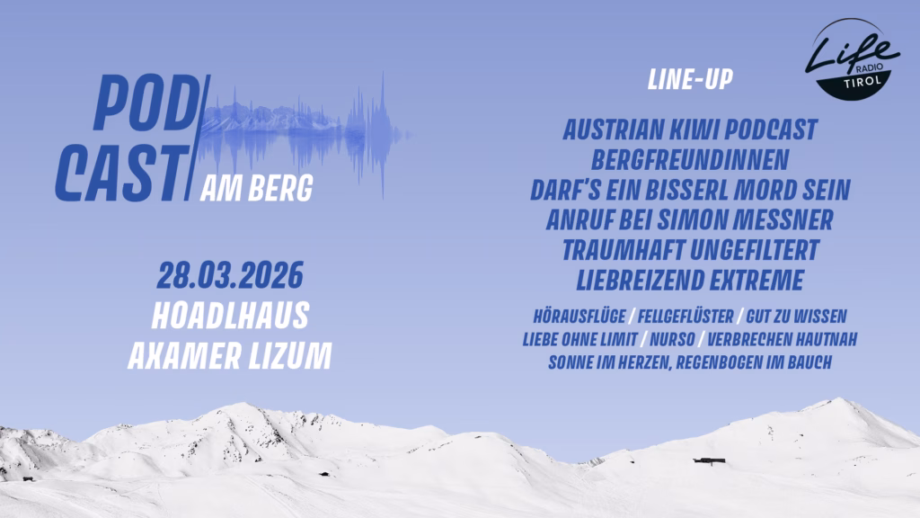Podcast am Berg