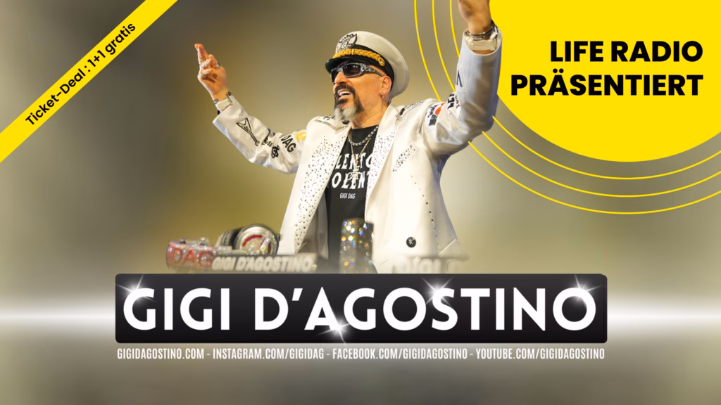 Life Radio präsentiert Gigi D'Agostino